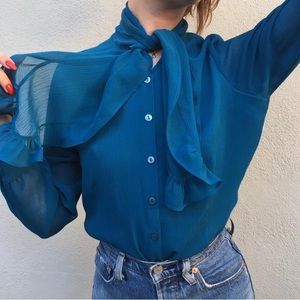 Oscar de la Renta blouse